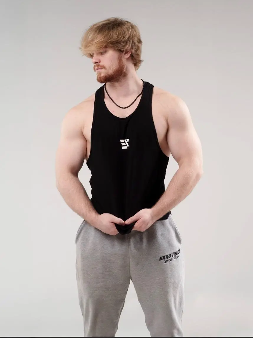 EKKO Stringer Tank Top | Lightweight Athleisure | Men’s Gymwear