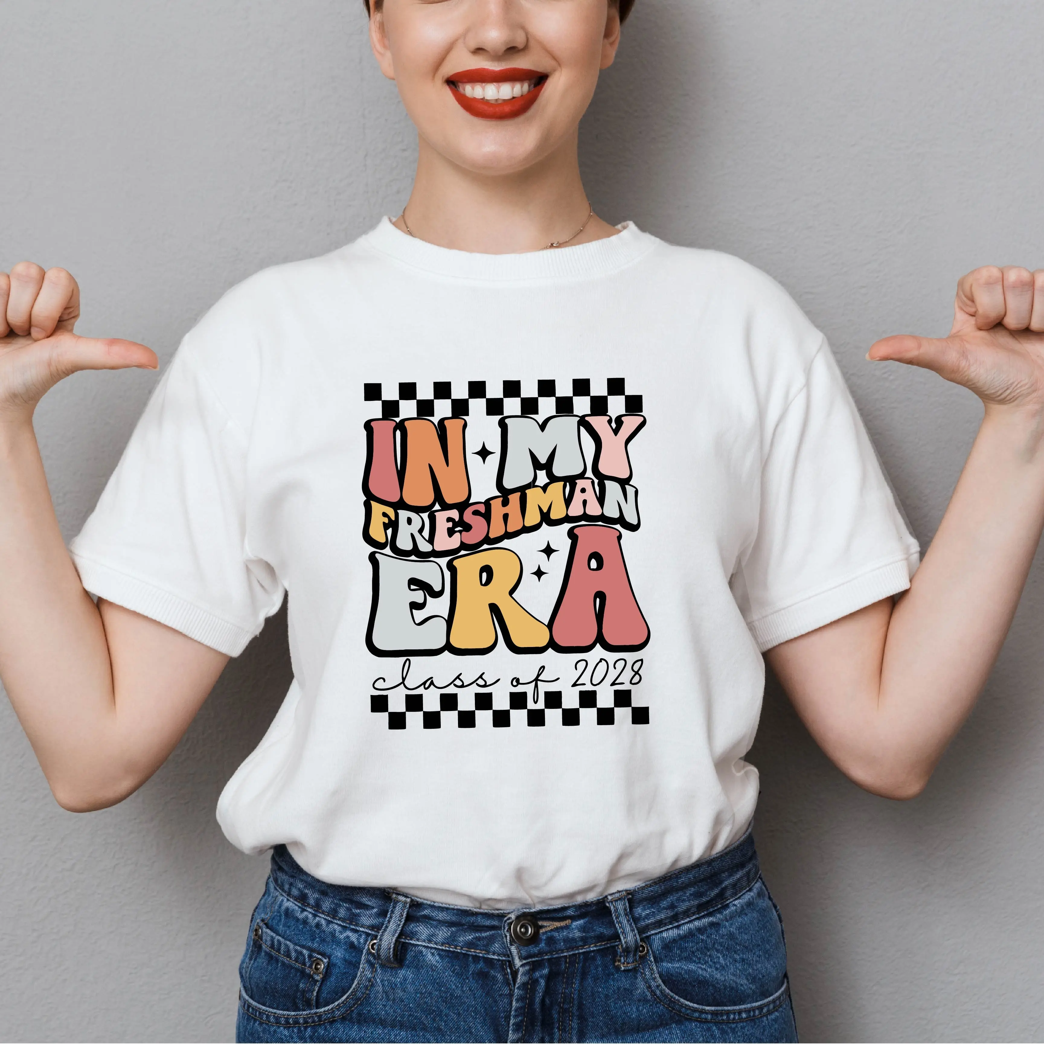 In My Freshman Era Shirt, Class of 2028 T-shirt, Funny High School Tee, Gift Shirt For Freshman, First Day of School Tee, Back to School T-shirt