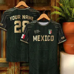Personalized Mexican Jersey Soccer, Custom Name & Number Mexican Soccer Jerseys
