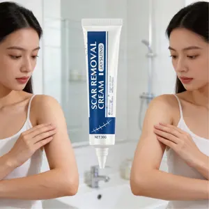 Jaysuing Scar Cream, Daily Gentle Moisturizing for Smooth, Delicate & Refreshing Skin, Targets Acne, Surgical & Burn Scars, Improves Uneven Skin Tone & Texture Body application film