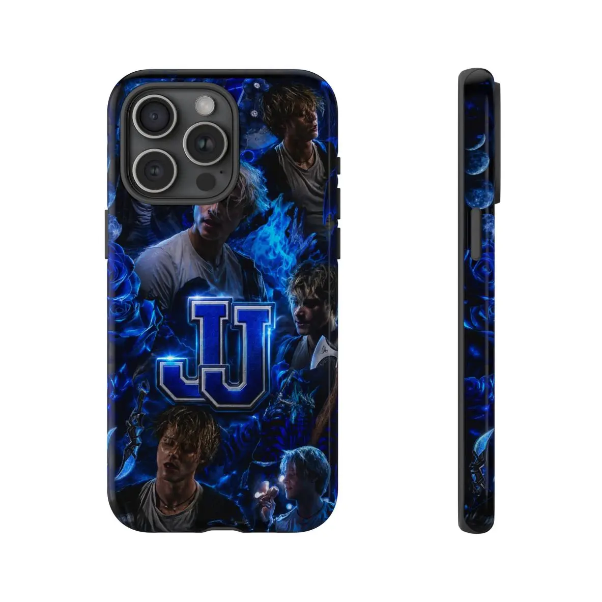 JJ Maybank Blue Fire Collage Phone Cover  Must Have for Outer Banks Fans
