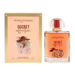 House of Morais Secret Affection Eau de Parfum for Women 100ml Regular Edition Aromatic Citrus Woody Fresh Spicy Scent Layered Fragrance