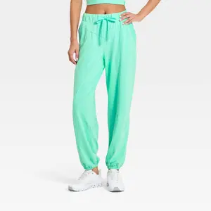 Women's Washed Jersey Jogger Pants - JoyLab Mint Green XXS