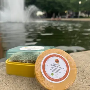 Turmeric Honey/ Ginger Soap Organic