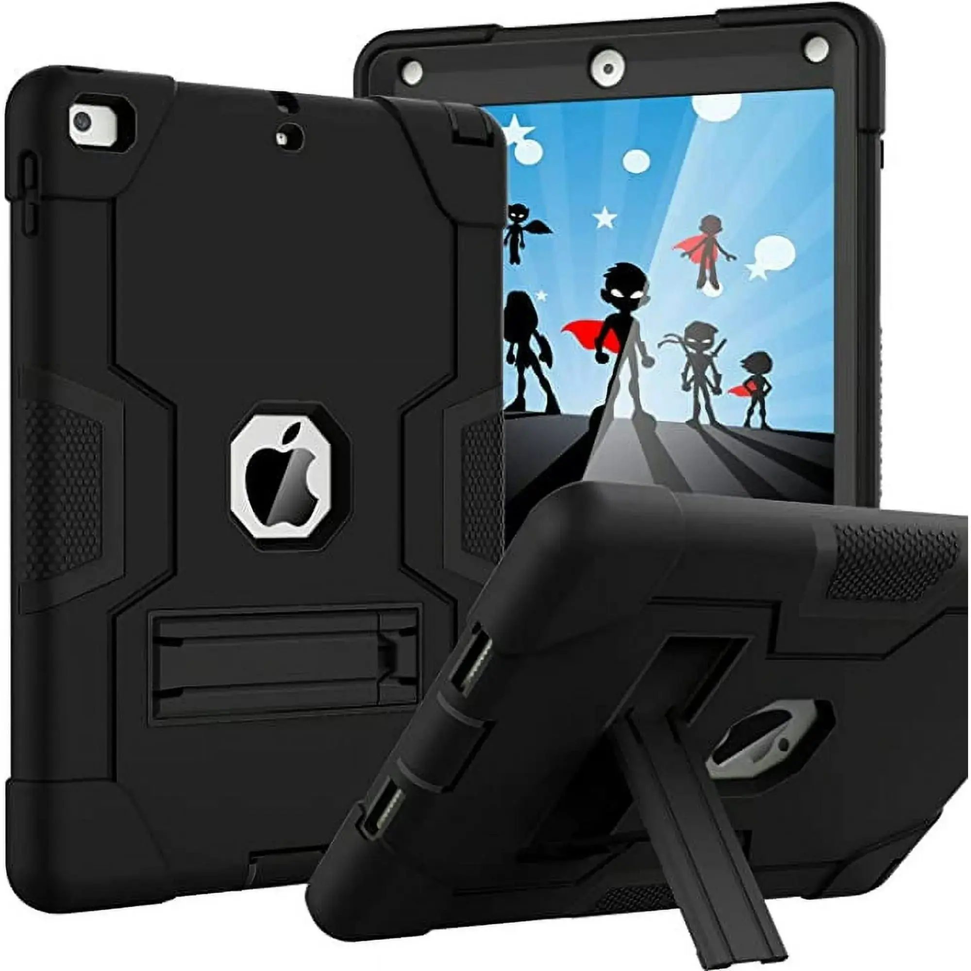Entronix Case Compatible with iPad Air 9.7" (2/1st Gen) - Triple-Layer Heavy Duty Protection
