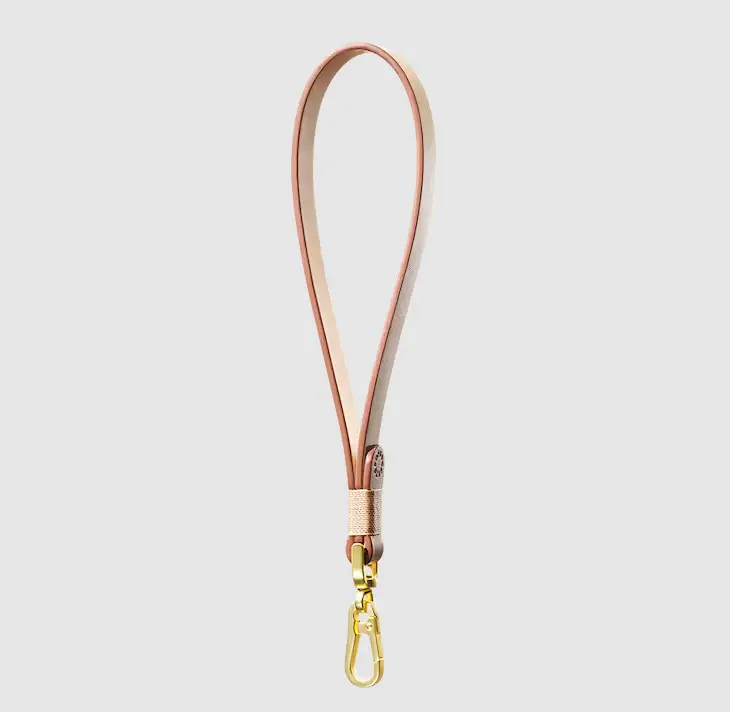 Women's Tan Eco-Friendly Plain Vegan Leather Smartphone Wristlet - Stylish Tech Accessory, Mobile Clutch, Luggage Accessory Item, Accessories