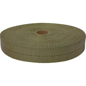 1 Inch MIL-W-5625 4000Lbs Durable Nylon Tubular Webbing for Outdoor Tactical Parachute Rescue Survival Tie Down