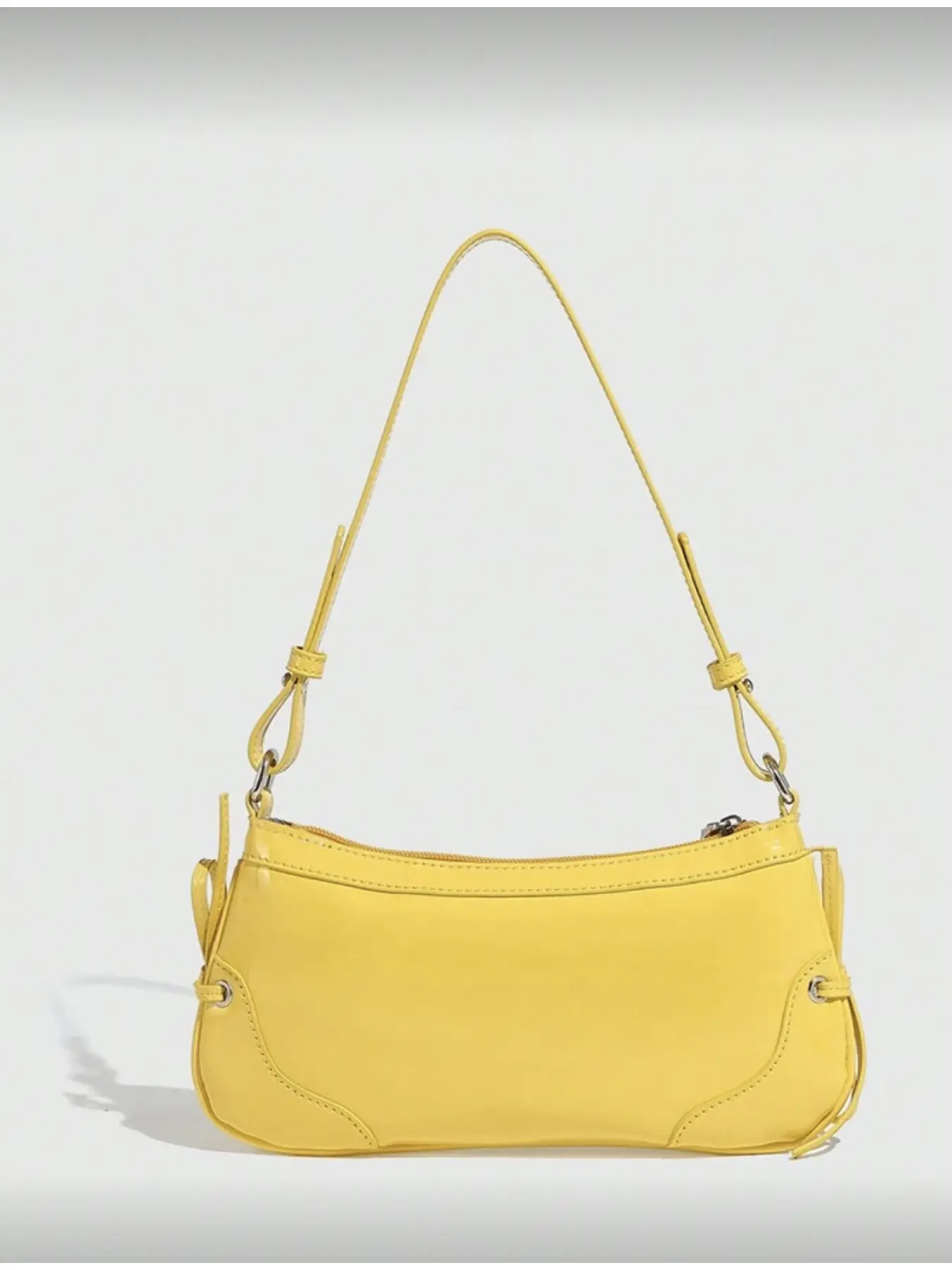 Women PU Leather Handbag Simple Style Daily Commute Shopping Travel Cosmetics Storage Gift for Girlfriend Butter Yellow Tote Bag Casual Crossbody Bags Fashionable Versatile Purse Shoulder Purse