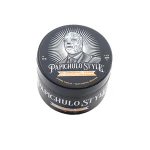 Papichulo Style Deluxe Pomade "El Original Zero" Hair Pomade - Medium Hold, Medium Shine, Adds Volume, Zero Scent, Water-Based, Long-Lasting Control, Suitable for All Hair Types