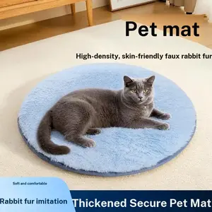 Pet Sleeping Mat for Dogs and Cats, Soft and Comfortable Blanket, Washable Warm Pet Bed, Ideal for Winter and Autumn