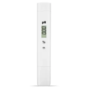 Digital PH Meter, PH Meter for Food, 0.01 High Accuracy Water Tester Portable PH Tester Pen, 0-14 PH Test Range for Drinking Water, Soil, Pool and Hydroponic