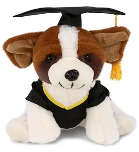 PLUSH GRADUATION - SUPER SOFT PLUSH - ST. BERNARD DOG
