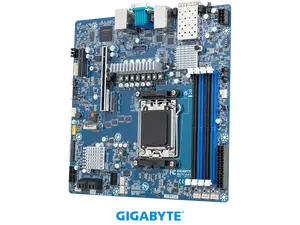 GIGABYTE MC13-LE3 Motherboard - AMD EPYC™ 4005/4004 & Ryzen™ 9000/7000 - microATX UP 25Gb/s + 1Gb/s LAN