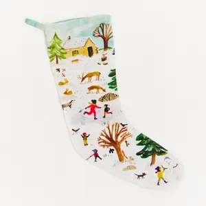 Snowy Day Stocking, Illustrated by Gemma Koomen