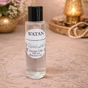 Watan Incense Oils - 100ml Gentle Long-Lasting Aroma for Cozy Inviting Spaces