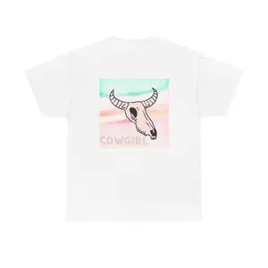 Authentic Cowgirl Tshirt with Bold Design for Versatile Use in Casual Outings Parties and Statement Pieces