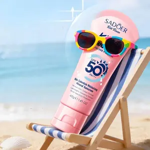 Oxybenzone-Free Kids Sunscreen SPF 50+ | Safe for Sensitive Skin, Water Resistant, No Eye Irritation