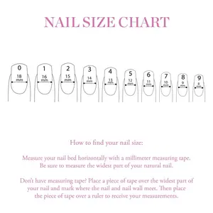 Custom order press on nails