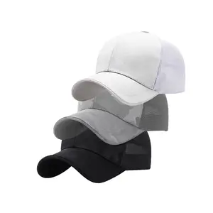 Unisex Summer Round-Top Baseball Cap - Breathable Sun Protection Hat for Outdoor Casual Wear, Travel, Round-Top Hats