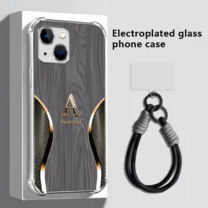 Suitable for [iPhone 13 Mini] Brand new premium phone case, with 26 English letters to choose from drop-proof and fingerprint-resistant，the design is simple and sophisticated YM99