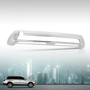 Front Bumper Face Bar Trim Molding Step Pad Fit For 17-19 Mercedes Benz GLS450