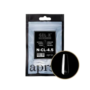 APRES - Gel-X Natural Coffin Long #4.5 Refill Bag