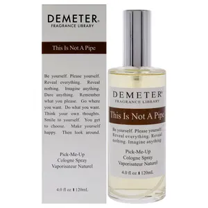 Demeter This Is Not A Pipe For Unisex 4 oz Cologne Spray