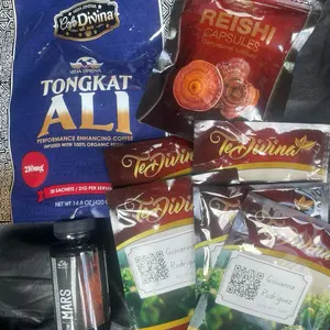 Vida Divina Tongkat Ali Performance Enhancing Coffee with Organic Reishi Spores and 6 Weeks of Te Divina for Improved Energy and Vitality - Beverage, Traditional