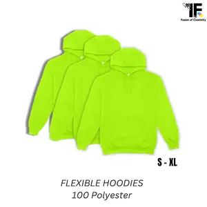 Safety Green Workwear Hoodies (SET OF 3)