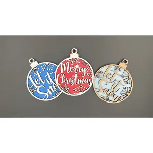 Christmas Ornaments - Set of 3