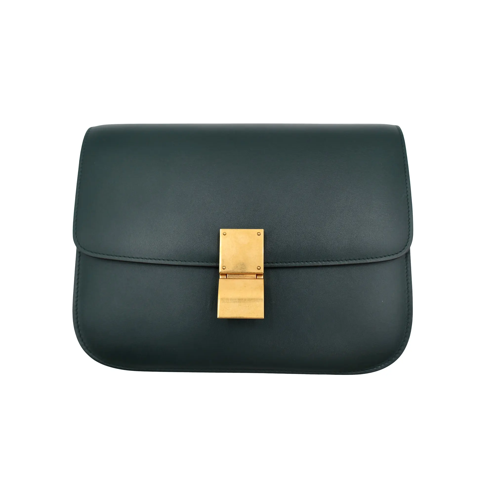 Pre-owned Celine leather Shoulder Bags Classic Box Flap Shoulder Bag (JMG00269)