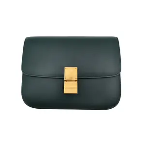 Pre-owned Celine leather Shoulder Bags Classic Box Flap Shoulder Bag (JMG00269)