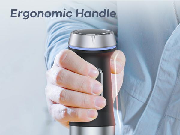 Immersion Blender in use