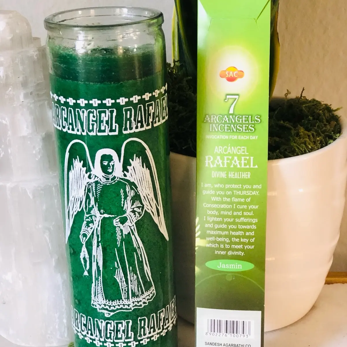 Archangel Raphael 7day candle Archangel Raphael 7day candle