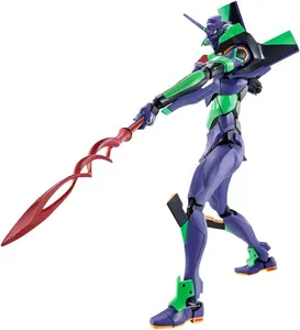 Bandai Tamashii Nations Robot Spirits Evangelion Test Type-01 EVA-01 Spear of Cassius Renewal Color Action Figure