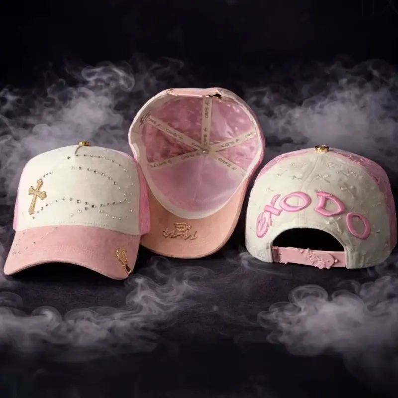 JC CAPS “ÉXODO 14-14 ROSARIO” PINK - NEW ️ FAST SHIPPING-no-box