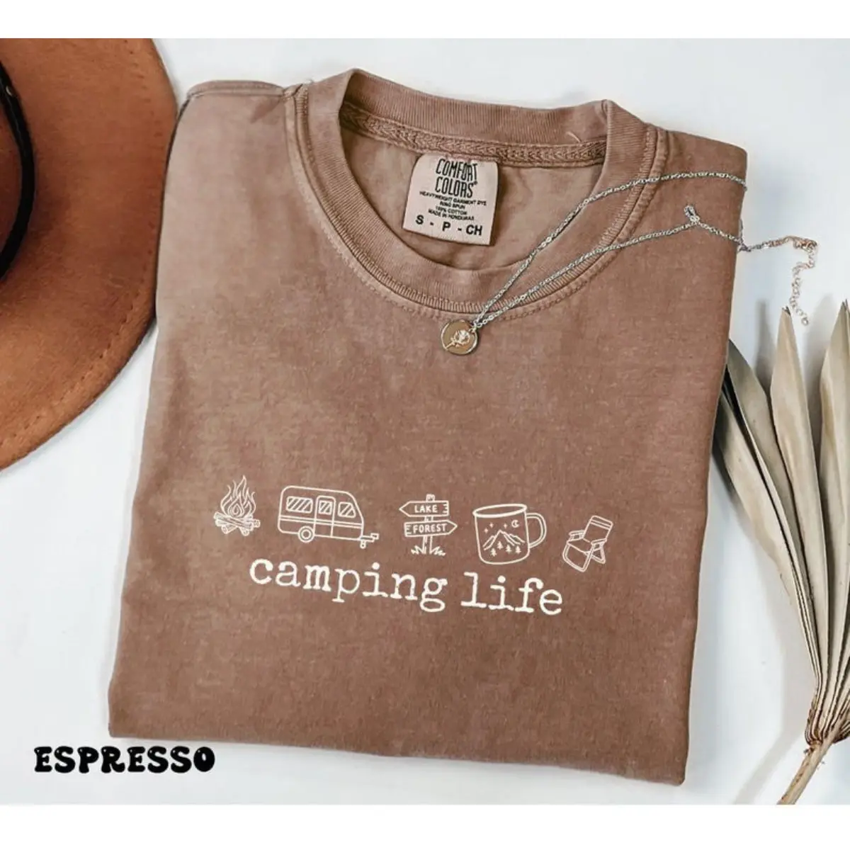 Comfort Colors Camping Life TShirts, Camping TShirt, Camper T-shirt, Camper T-Shirt, Happy Camper T-Shirt, Camping Gift, Camp Life Tee, Outdoorsy Gift