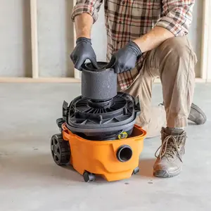 Genuine Wet Application Foam Wet Dry Vac Shop Vacuum Filter for Most 3-4.5 Gal. RIDGID Shop Vacuums (1-Pack) VF3700