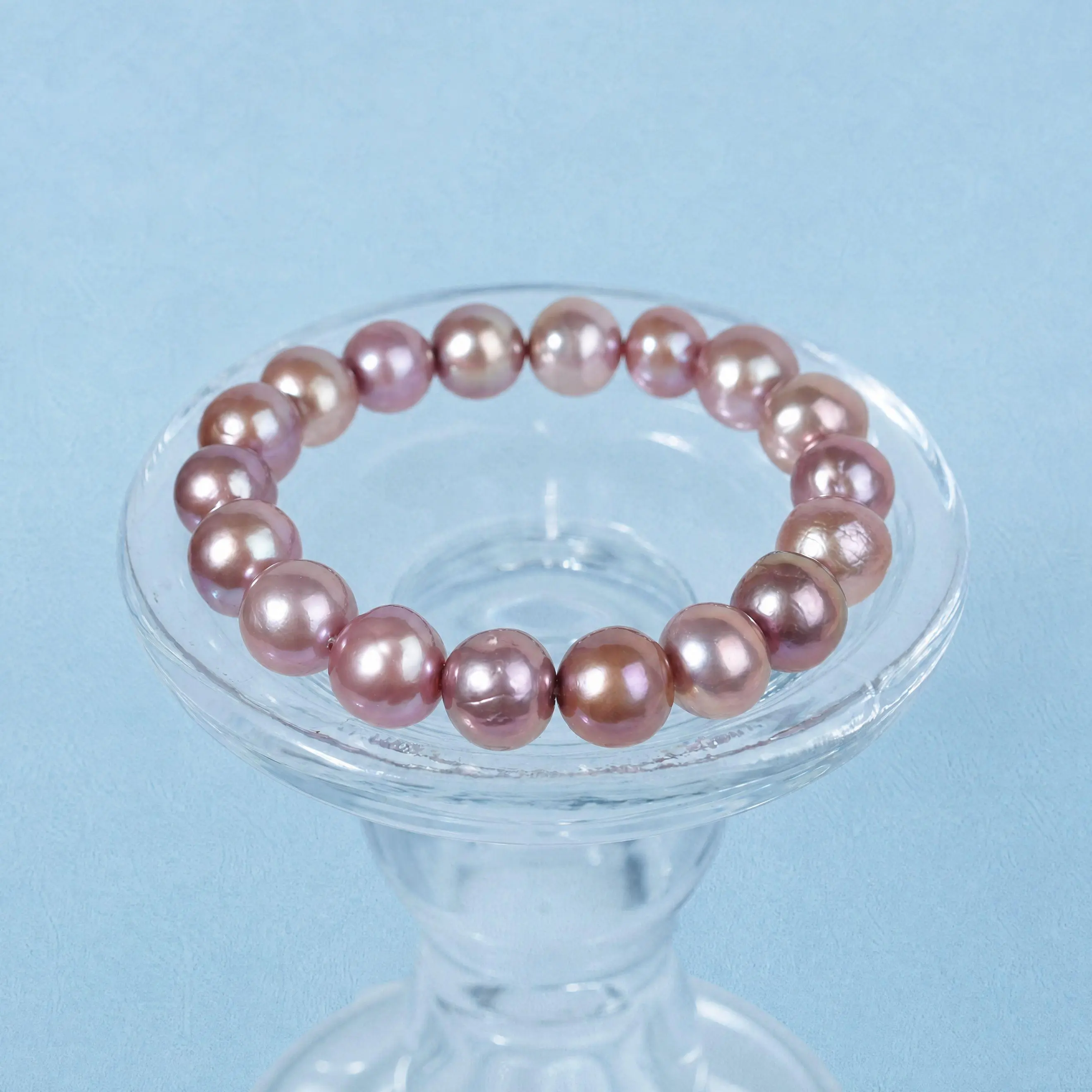 【Nina】NYC005-18 10-11mm Fresh Water Pearl Bracelet Pearl Jewelry