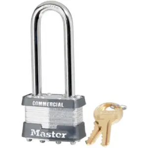 212 MAIN Key Operated Laminated Padlock, 1KALJ Model, 1.75 in. Long Shackle, Random Keyed - Pack of 6