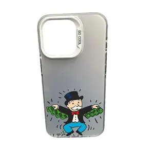 This fun Monopoly-themed silver phone case is compatible with iPhone 17/16/15/14/13 and makes a unique birthday gift.