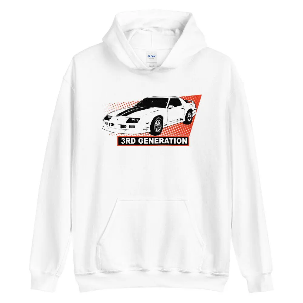 3rd Gen Camaro Hoodie, Mens Z28 I-roc, 1984-1992 Model Years, trending unisex for men, women