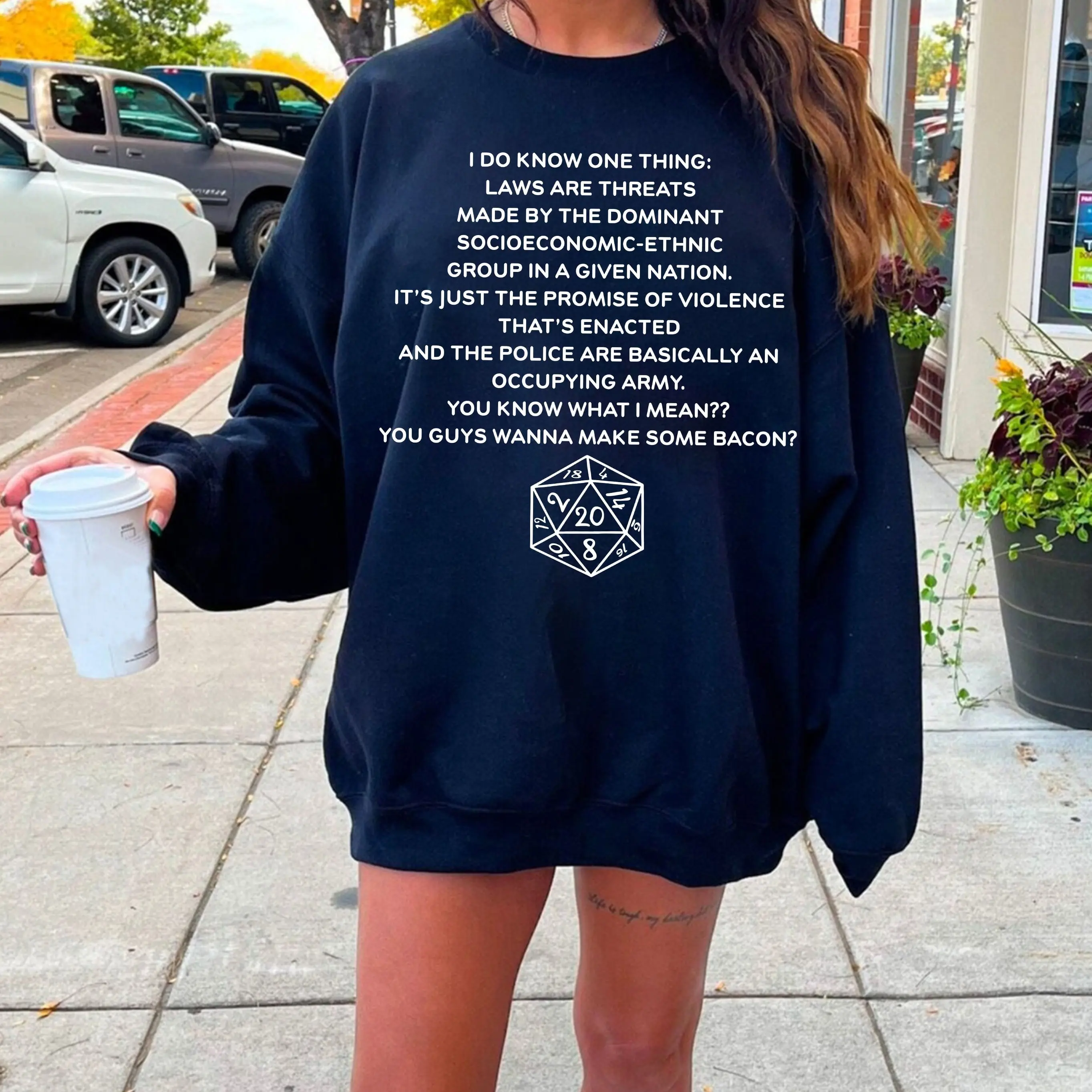 Laws Are Threats Shirt, D20 D&D Tshirt, Dunge0ns and Drag0ns Shirts, Vintage Retro 90s Joke D and D Sweatshirt, Hoodie, RPG Gift