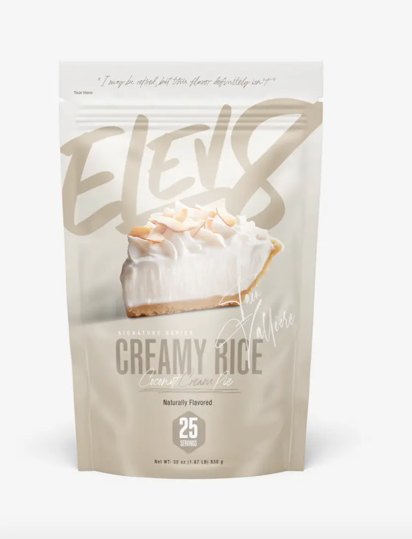 Elev8 Creamy Rice - Clean Fast-Digesting Carbohydrate Source for Performance Recovery & Daily Nutrition - Smooth Texture Easy Digestion & Consistent Energy