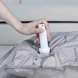 1pc Cordless Electric Pump for Vacuum Storage Bags, Portable USB Rechargeable Seal & Compression Bag Pump, Vacuum Pump for Travel Bags, Wireless Vacuum Pump (Storage Bags Not Included)