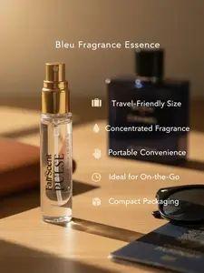 FairScent Pulse - Bleu Men's EDP Travel Spray - 5ml/0.17oz