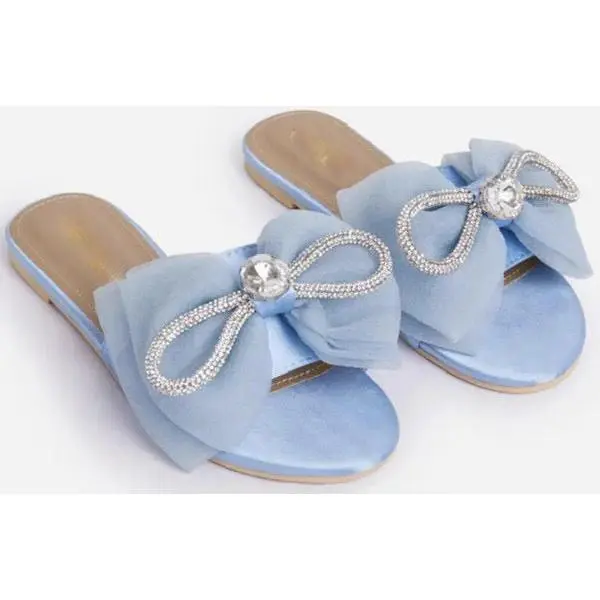 Lucky Bow Blue
