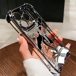 Dragon F-Fourth W-Wing Protective Phone Case Suitable for iPhone 17 16e 16 15 14 13 12 11 Mini Pro Max Air X XR XSMAX 8 7 Plus Anti Fall Matte Back Cover