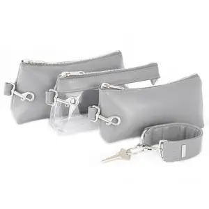 Keyper IT Bags Mini, Luxe, and Luxe Clear & KeyFob Silver