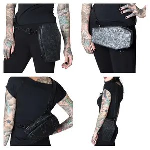 Kreepsville 666 Coffin Bag: Wear as Fanny Pack, Crossbody, or Shoulder Bag
